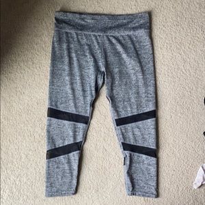 Grey yoga pants
